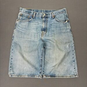 Levi's 569 Men's Denim Jean Shorts Light Wash Size 33, 11" Inseam